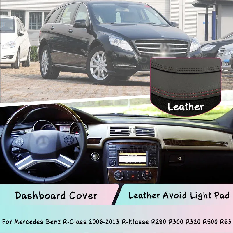 Кожаный коврик для приборной панели Mercedes Benz R-Class 2006-2013 R-klase R280 R300 R320 R500 R63
Кожаный коврик для приборной панели Mercedes Benz R-Class 2006-2013 R-klase R280 R300 R320 R500 R63