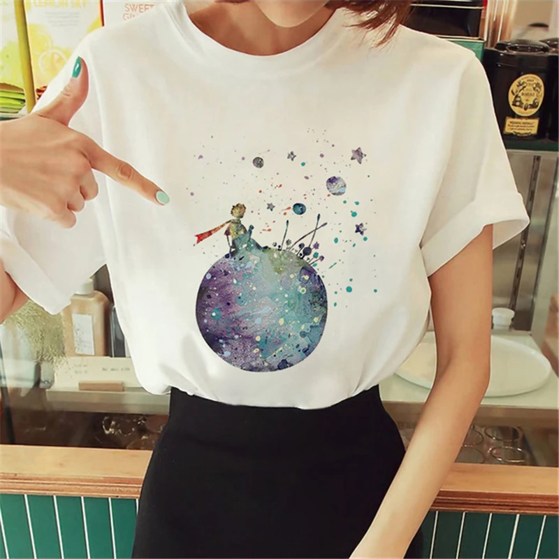 Fairy Grunge Women Tshirts The Little Prince Ropa Clothes France Street Summer Fashion Y2K Harajuku Kawaii Funny Ropa Mujer Edgy
Fairy Grunge Women Tshirts The Little Prince Ropa Clothes France Street Summer Fashion Y2K Harajuku Kawaii Funny Ropa Mujer Edgy