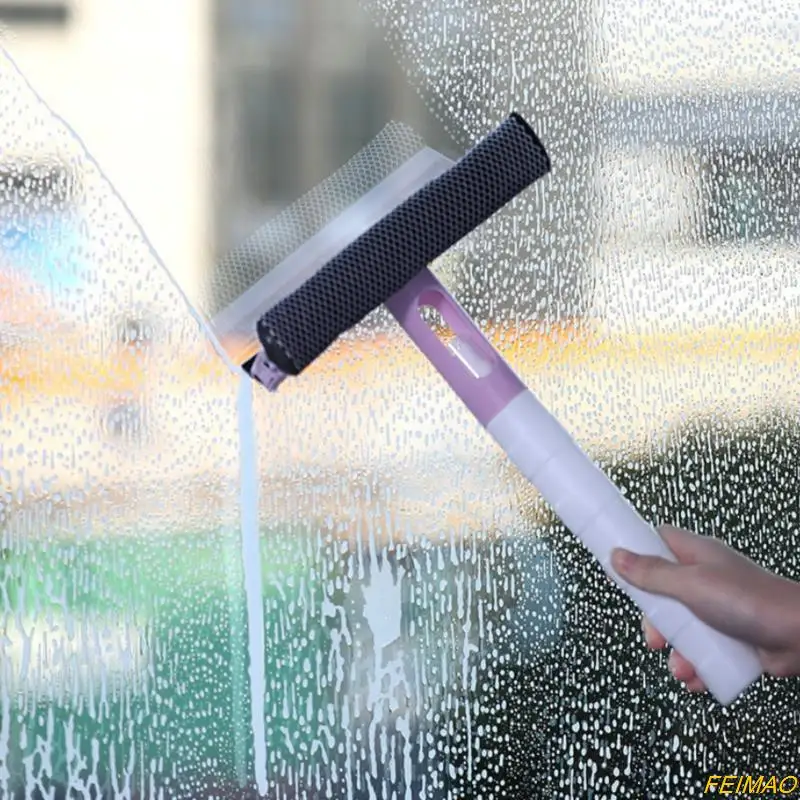 1 Pc 3 In 1 Spray Scrape Wipe Window Squeegee Glass Cleaner Window Wiper Scraper Shower Squeegee Household Cleaning Tool
1 Pc 3 In 1 Spray Scrape Wipe Window Squeegee Glass Cleaner Window Wiper Scraper Shower Squeegee Household Cleaning Tool