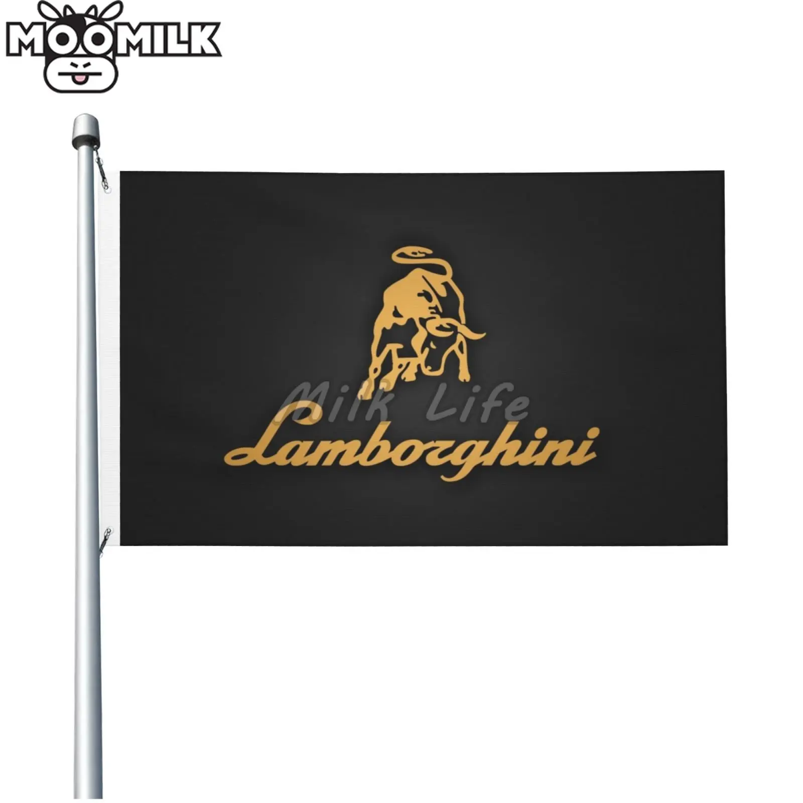 Double-sided Printing Supercar Lamborghini Logo Flag with Grommet Outdoor and Indoor Banner Flag Custom for Garage Bar Pub Decor
Double-sided Printing Supercar Lamborghini Logo Flag with Grommet Outdoor and Indoor Banner Flag Custom for Garage Bar Pub Decor