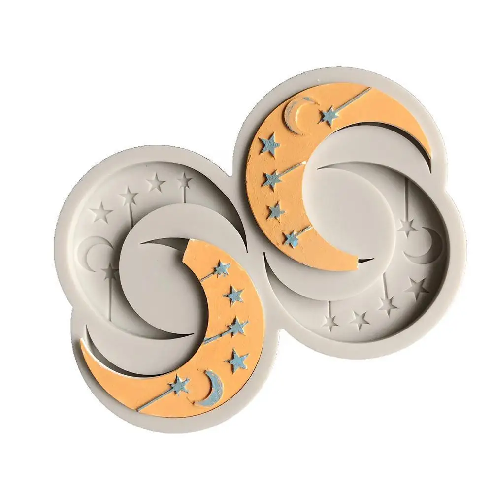 Crescent Moon With Stars Silicone Mold 3d Moon Cake Fondant Mould Diy Ramadan Festival For Chocolate Candy Mousse Biscuit B A4o3
Crescent Moon With Stars Silicone Mold 3d Moon Cake Fondant Mould Diy Ramadan Festival For Chocolate Candy Mousse Biscuit B A4o3