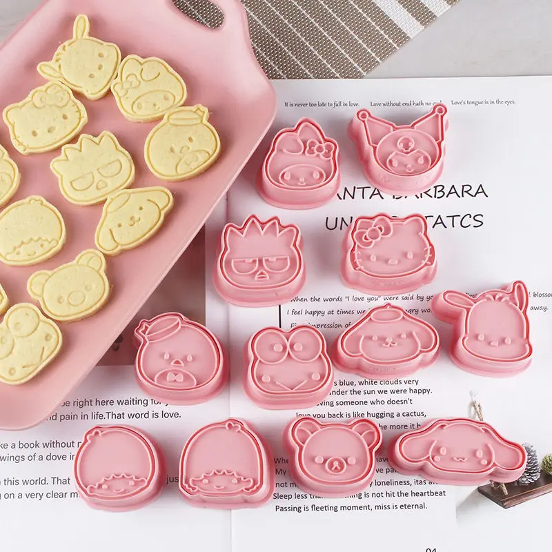 6Pcs/set Sanrieod Biscuit Mould Anime Demon Slayer Cookie Stamp Cutter Plastic Baking Mould Cookie Tools Cake Decorating Tools
6Pcs/set Sanrieod Biscuit Mould Anime Demon Slayer Cookie Stamp Cutter Plastic Baking Mould Cookie Tools Cake Decorating Tools
