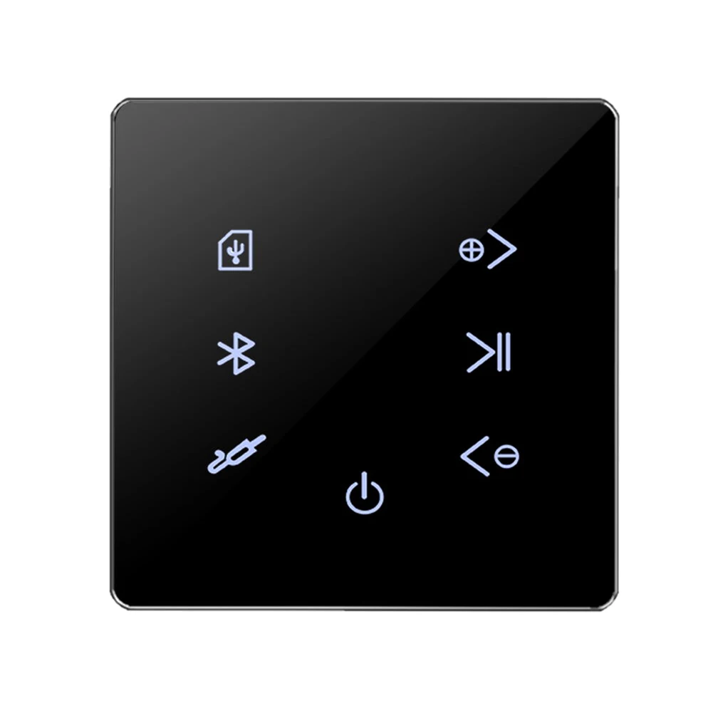 Bluetooth усилитель в стене USB SD карта музыкальная панель для умного дома фоновая аудиосистема стерео для отеля ресторана (черный)
Bluetooth усилитель в стене USB SD карта музыкальная панель для умного дома фоновая аудиосистема стерео для отеля ресторана (черный)