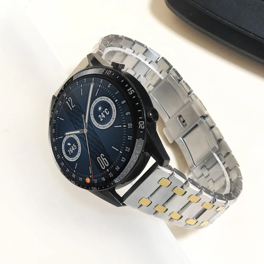 20MM 22MM Stainless Steel Band For Samsung Galaxy Watch4 46 42MM 3 41mm Gear S2 For Huawei GT2e Bracelet for amazfit GTR 47 BIP
20MM 22MM Stainless Steel Band For Samsung Galaxy Watch4 46 42MM 3 41mm Gear S2 For Huawei GT2e Bracelet for amazfit GTR 47 BIP