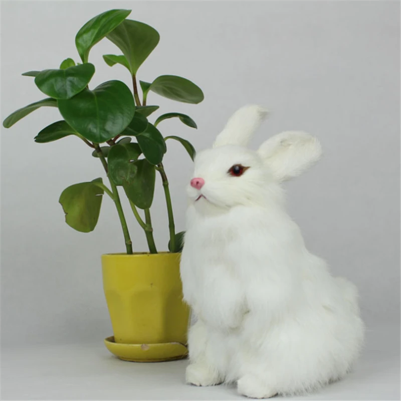 Mini Realistic Cute White Plush Rabbits Fur Lifelike Animal Easter Bunny Simulation Rabbit Toy Model Birthday
Mini Realistic Cute White Plush Rabbits Fur Lifelike Animal Easter Bunny Simulation Rabbit Toy Model Birthday