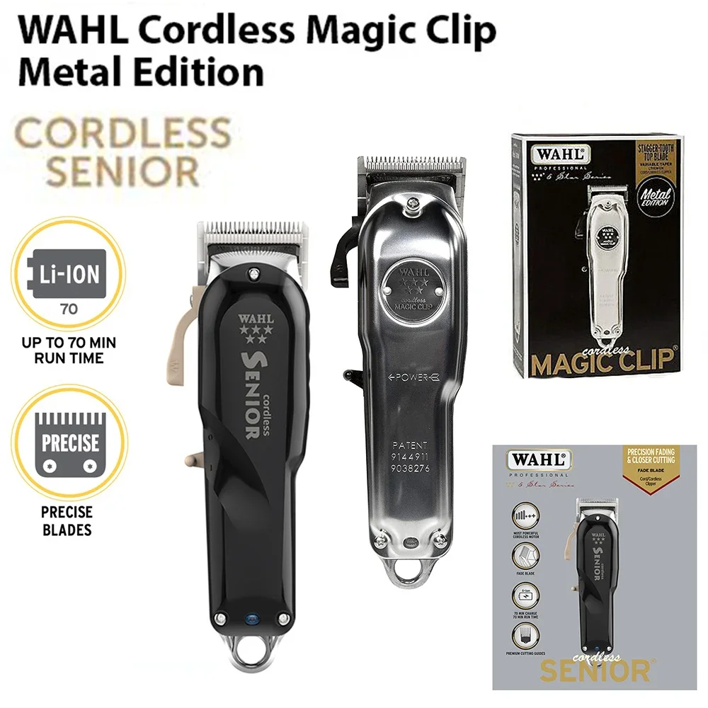 Профессиональная Беспроводная Машинка для стрижки волос Wahl 8504, 5 звезд, 70 минут работы, для парикмахеров и стилистов
Профессиональная Беспроводная Машинка для стрижки волос Wahl 8504, 5 звезд, 70 минут работы, для парикмахеров и стилистов