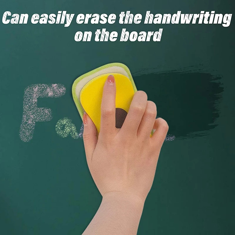 1Pcs Removable EVA Magnetic Eraser Washable Water Soluble Chalk Rubber Dust Free Blackboard Eraser No Trace Whiteboard Rubber
1Pcs Removable EVA Magnetic Eraser Washable Water Soluble Chalk Rubber Dust Free Blackboard Eraser No Trace Whiteboard Rubber