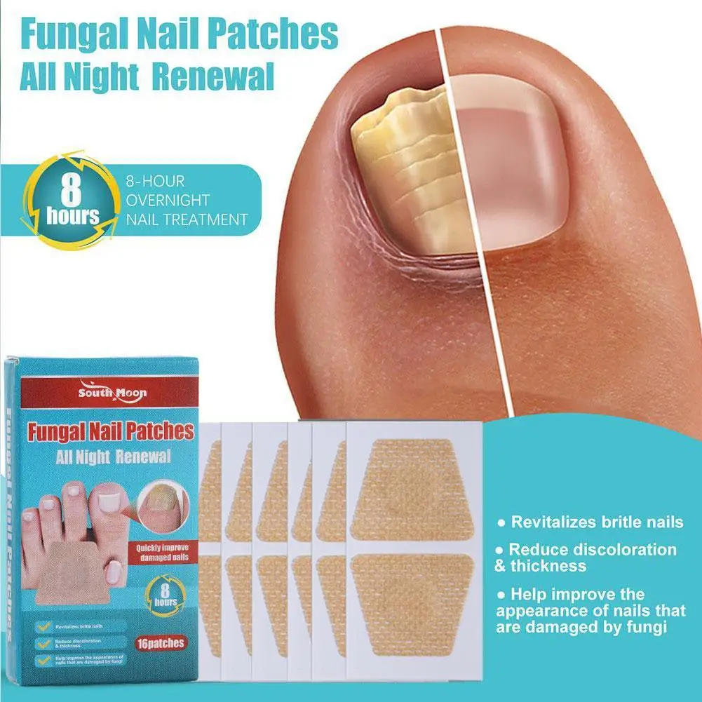 South Moon Nail Treatment Patch Anti Fungal Nail Correction Stickers Ingrown Toenail Care Paronychia Anti Infection Repair Patch
South Moon Nail Treatment Patch Anti Fungal Nail Correction Stickers Ingrown Toenail Care Paronychia Anti Infection Repair Patch