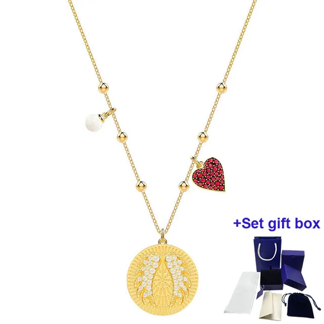 S High Quality Necklace Light Multi Lucky Goddess Necklace Jewelry High End Gift Box Free Shipping
S High Quality Necklace Light Multi Lucky Goddess Necklace Jewelry High End Gift Box Free Shipping