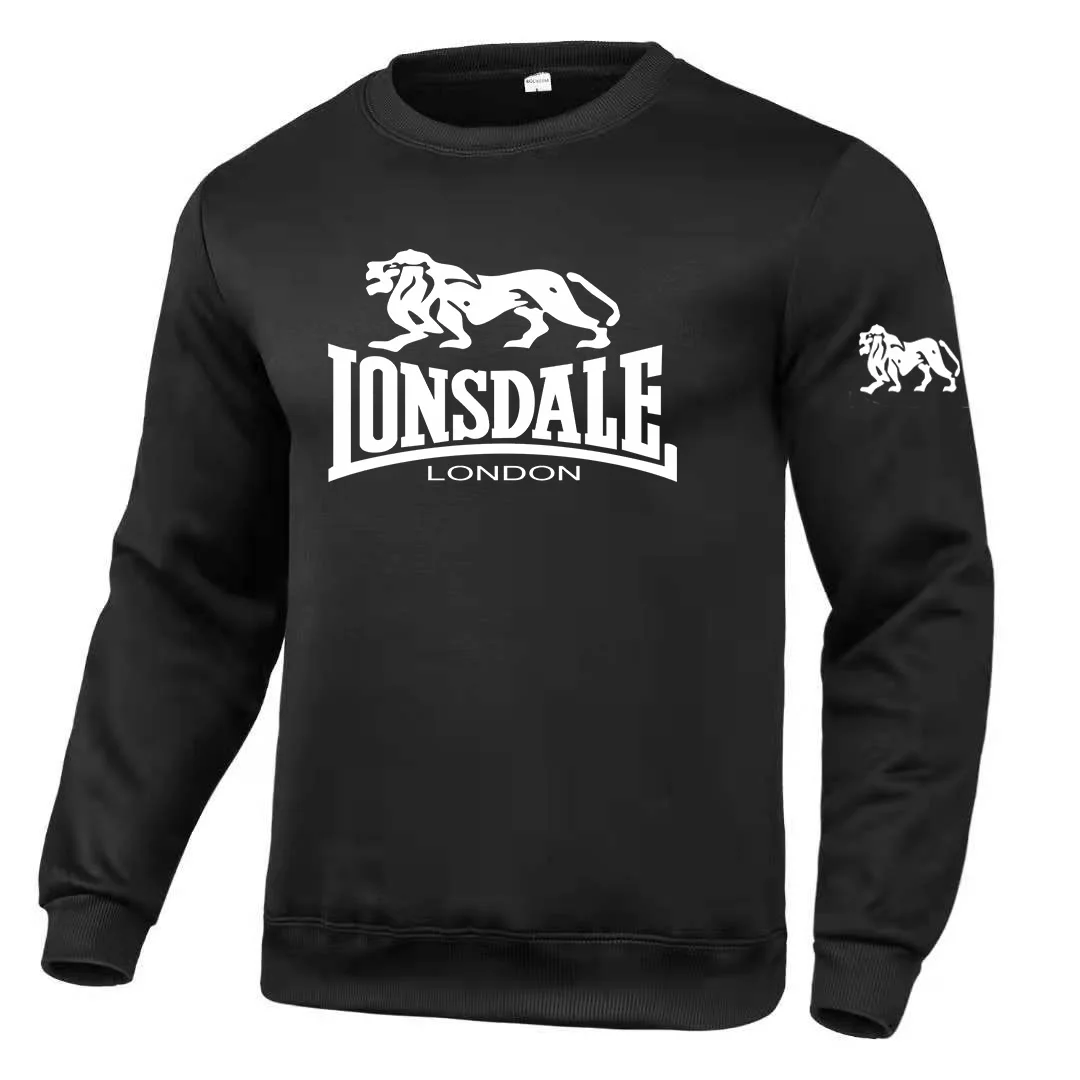 2023 Autumn Lonsdale Hot Sale Letter Printing Brand Fleece Men's Round Neck Sweater Casual Couple Round Neck Sportswear Tops
2023 Autumn Lonsdale Hot Sale Letter Printing Brand Fleece Men's Round Neck Sweater Casual Couple Round Neck Sportswear Tops