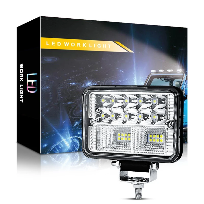 Auto LED wide view 3 "26 light 78W for cars, motorcycles, trucks, boats, tractors, trailers, off-road and other work light spot
Auto LED wide view 3 "26 light 78W for cars, motorcycles, trucks, boats, tractors, trailers, off-road and other work light spot