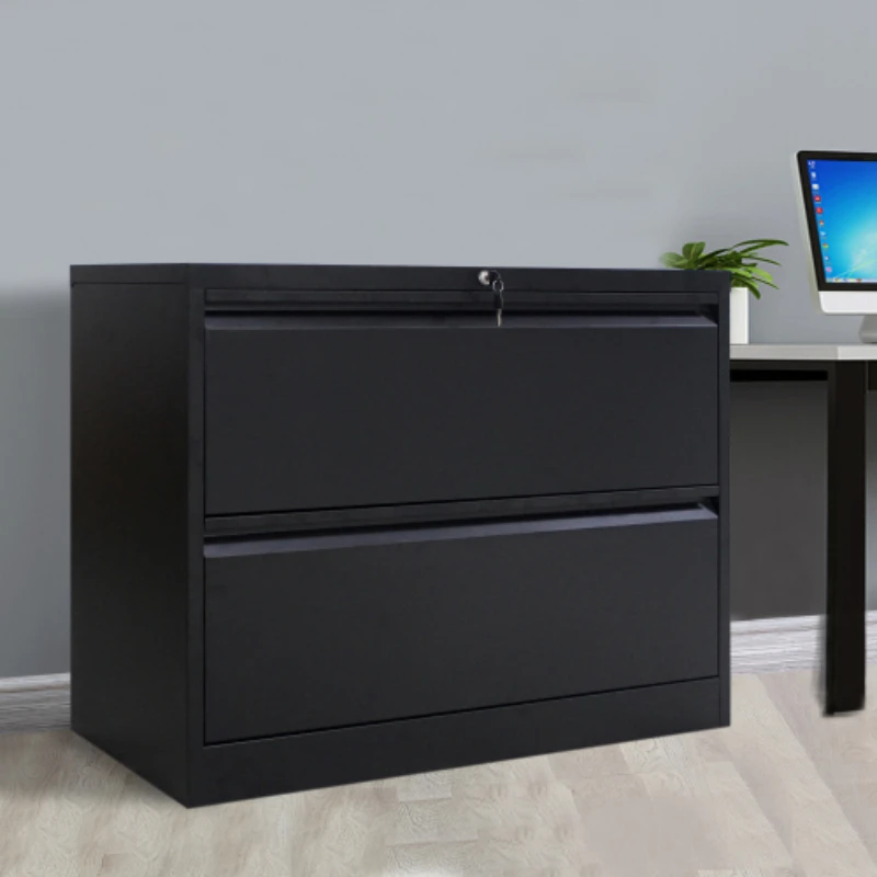 Lateral File Cabinet with two drawers for office Filing cabinet drawer slides rails black for home office
Lateral File Cabinet with two drawers for office Filing cabinet drawer slides rails black for home office