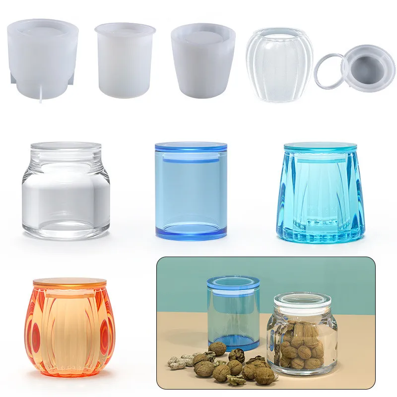 Striped Cylindrical Arc Sealed Bottle Storage Box Silicone Mold DIY Crystal Epoxy Resin Mold
Striped Cylindrical Arc Sealed Bottle Storage Box Silicone Mold DIY Crystal Epoxy Resin Mold
