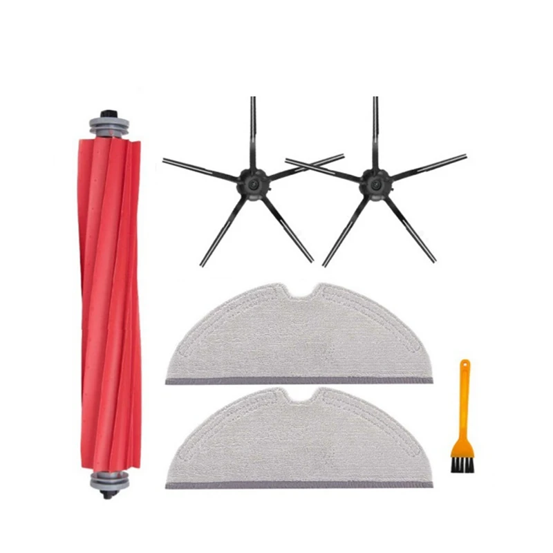 Сменная швабра с основной боковой щеткой для робота-пылесоса Xiaomi Roborock Q7 Max / Max +/T8, запасные части 
Сменная швабра с основной боковой щеткой для робота-пылесоса Xiaomi Roborock Q7 Max / Max +/T8, запасные части