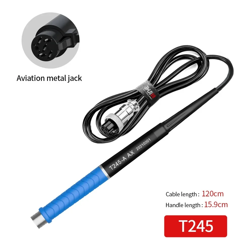 Ручка для пайки JCID Aixun T115/T210/T245 для T3A/T3B/T420D/T320/T380
Ручка для пайки JCID Aixun T115/T210/T245 для T3A/T3B/T420D/T320/T380