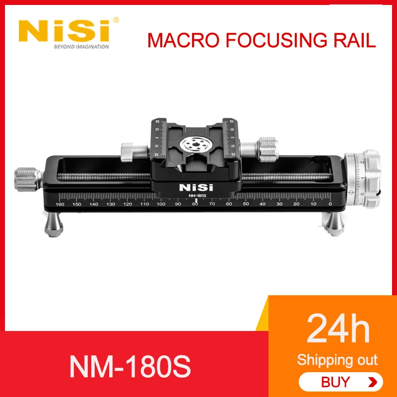 Nisi NM-180 Macro Focusing Rail Slider with Quick Release Plate Camera Gimbal Bracket Guide Slider
Nisi NM-180 Macro Focusing Rail Slider with Quick Release Plate Camera Gimbal Bracket Guide Slider