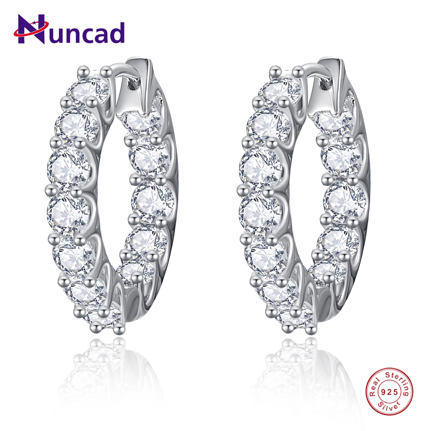 NUNCAD 925 Silver 2.5*16mm Pave Diamonds Zircon Platinum Golden Silver Women Earrings Ear Studs Party Jewelry
NUNCAD 925 Silver 2.5*16mm Pave Diamonds Zircon Platinum Golden Silver Women Earrings Ear Studs Party Jewelry