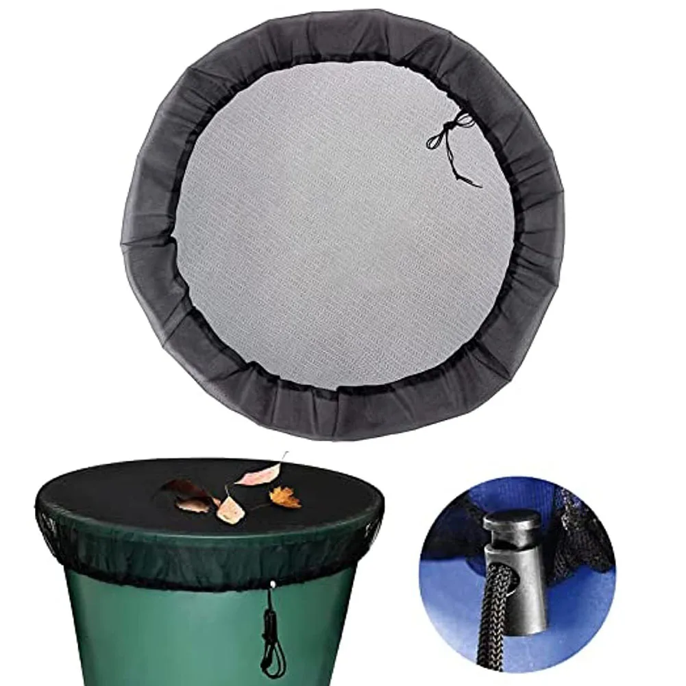 1Pc 80CM Polyester Black Mesh Cover Rain Barrel Net Cord Rain Barrel Water Barrel Cover Protection Lid Anti-Mosquito Tool
1Pc 80CM Polyester Black Mesh Cover Rain Barrel Net Cord Rain Barrel Water Barrel Cover Protection Lid Anti-Mosquito Tool