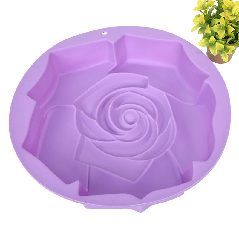 Rose Flower Silicone Cake Mold Non-stick Bread Mold Kitchen Mousse Mold Cake Tray Mould Brithday Cake Mold
Rose Flower Silicone Cake Mold Non-stick Bread Mold Kitchen Mousse Mold Cake Tray Mould Brithday Cake Mold