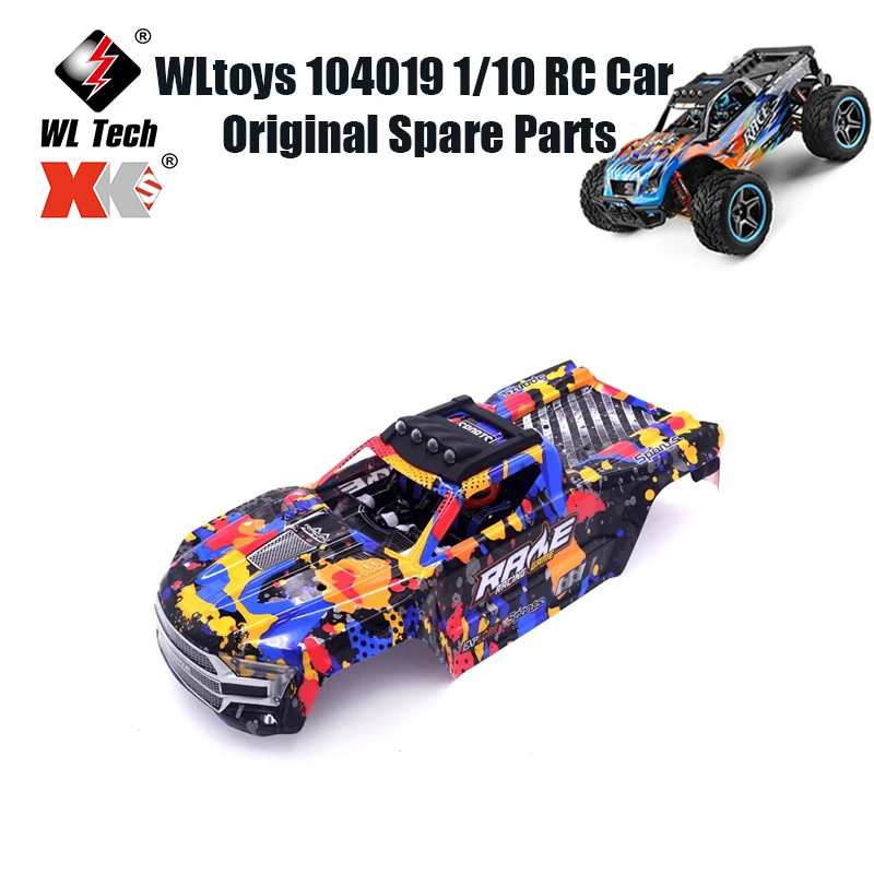 WLtoys 104019 1/10 RC Car Original Spare Parts 104016 104018 Remote Control Car 104016-2506 Shell Full Shell with Lights
WLtoys 104019 1/10 RC Car Original Spare Parts 104016 104018 Remote Control Car 104016-2506 Shell Full Shell with Lights