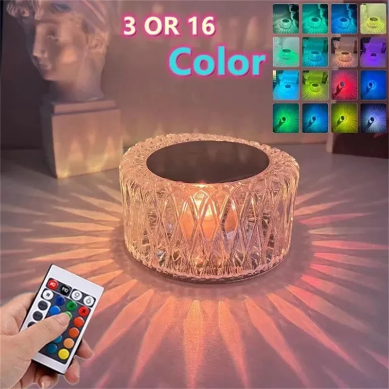 Chinese Bird Nest Light 3/16 Colors LED Crystal Table Lamp Touch Romantic Projection Atmosphere Lamp Bedroom USB LED Night Light
Chinese Bird Nest Light 3/16 Colors LED Crystal Table Lamp Touch Romantic Projection Atmosphere Lamp Bedroom USB LED Night Light