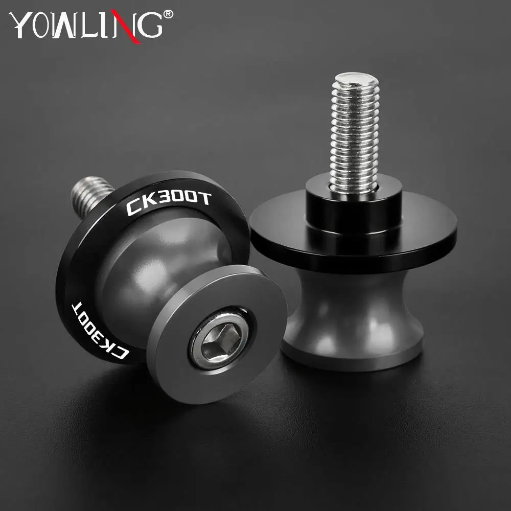 For KYMCO CK300T CK 300 T CK 300T Accessory Motorcycle Accessories CNC Aluminum Swingarm Spools Slider Rear Stand Screws
For KYMCO CK300T CK 300 T CK 300T Accessory Motorcycle Accessories CNC Aluminum Swingarm Spools Slider Rear Stand Screws