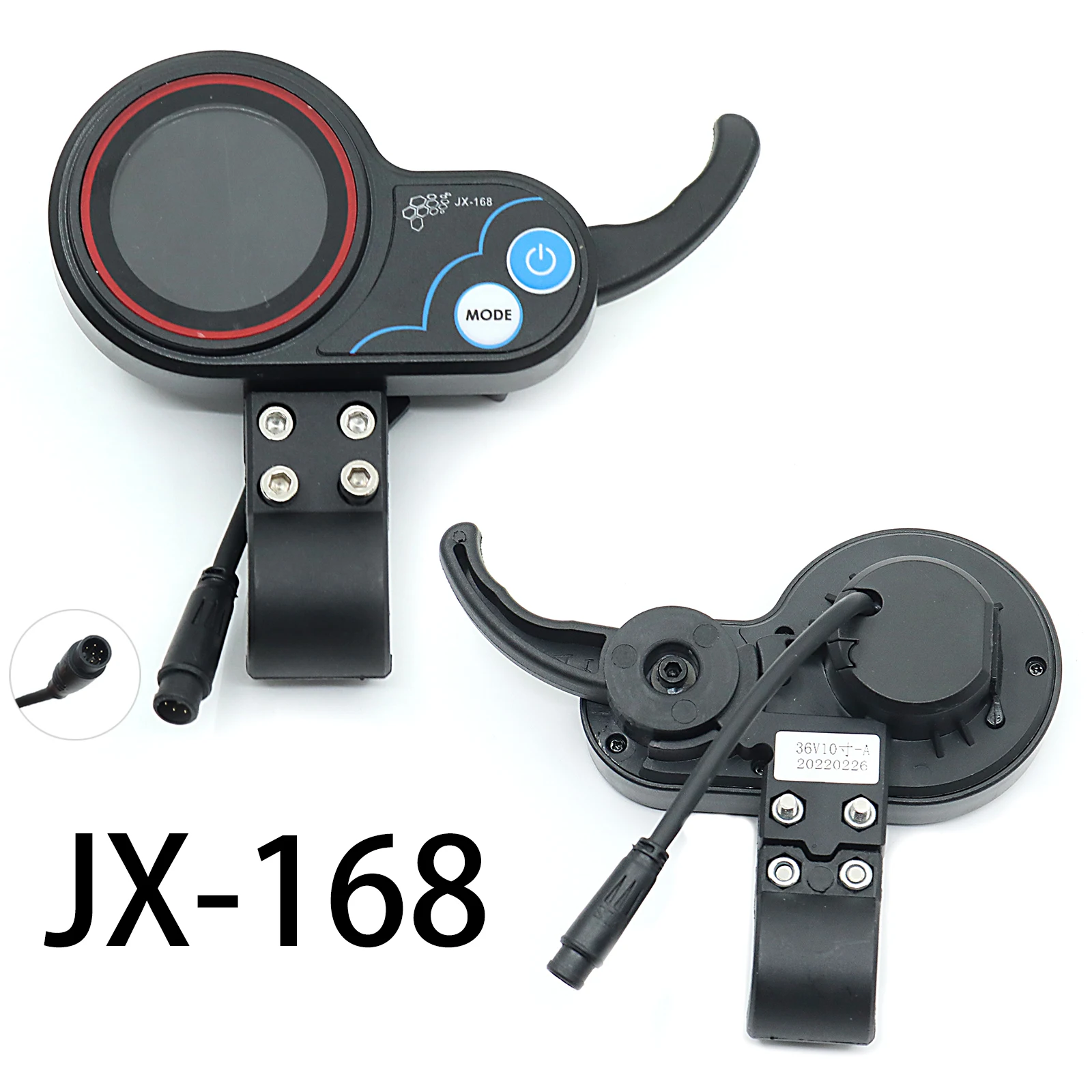 For JX-168 Electric Scooter Instrument Display Instrument Panel And Brushless Controller With Instrument line Replace Parts
For JX-168 Electric Scooter Instrument Display Instrument Panel And Brushless Controller With Instrument line Replace Parts