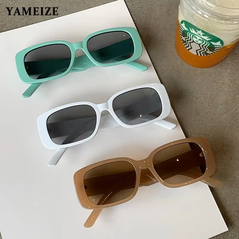 YAMEIZE Rectangle Sun Glasses Women Brand Designer Small Frame Sun Glasses Ladies Classic Black Square Sexy Oculos De Sol 
YAMEIZE Rectangle Sun Glasses Women Brand Designer Small Frame Sun Glasses Ladies Classic Black Square Sexy Oculos De Sol