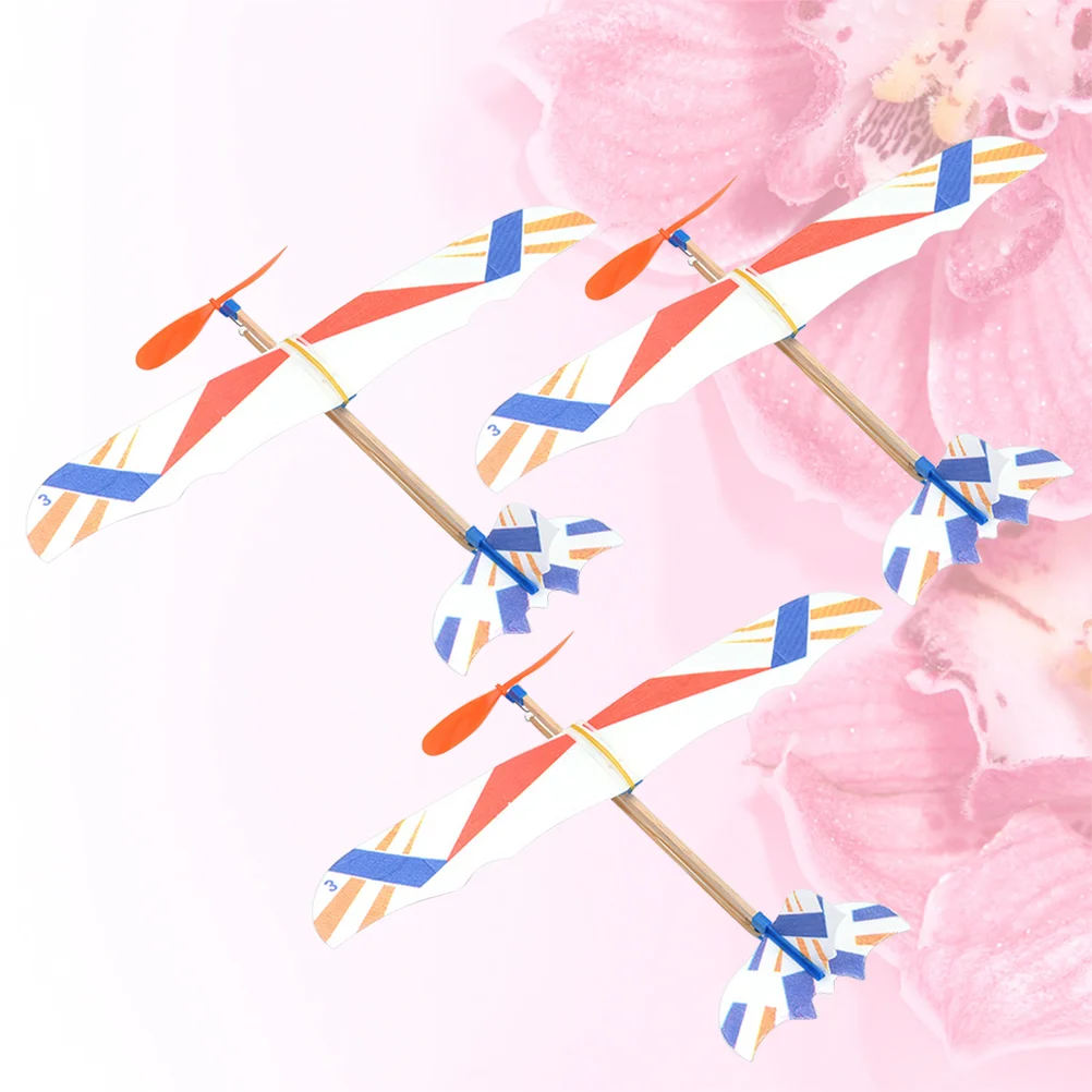 3pcs Glider Plane Rubber Band Powered Aircraft Helicopter STEM Educational Project for Prize Reward Birthday Party Favor (
3pcs Glider Plane Rubber Band Powered Aircraft Helicopter STEM Educational Project for Prize Reward Birthday Party Favor (