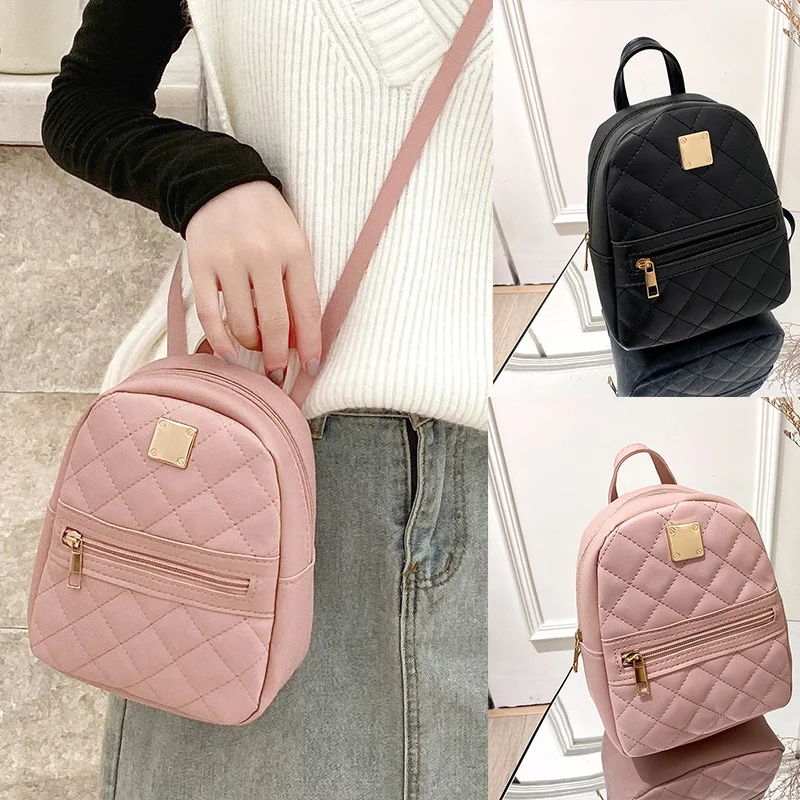 PU Leather Mini Women' Backpack Multi-Function Ladies Phone Pouch Pack Ladies School Backpack Shoulder Bags for Women mochilas
PU Leather Mini Women' Backpack Multi-Function Ladies Phone Pouch Pack Ladies School Backpack Shoulder Bags for Women mochilas