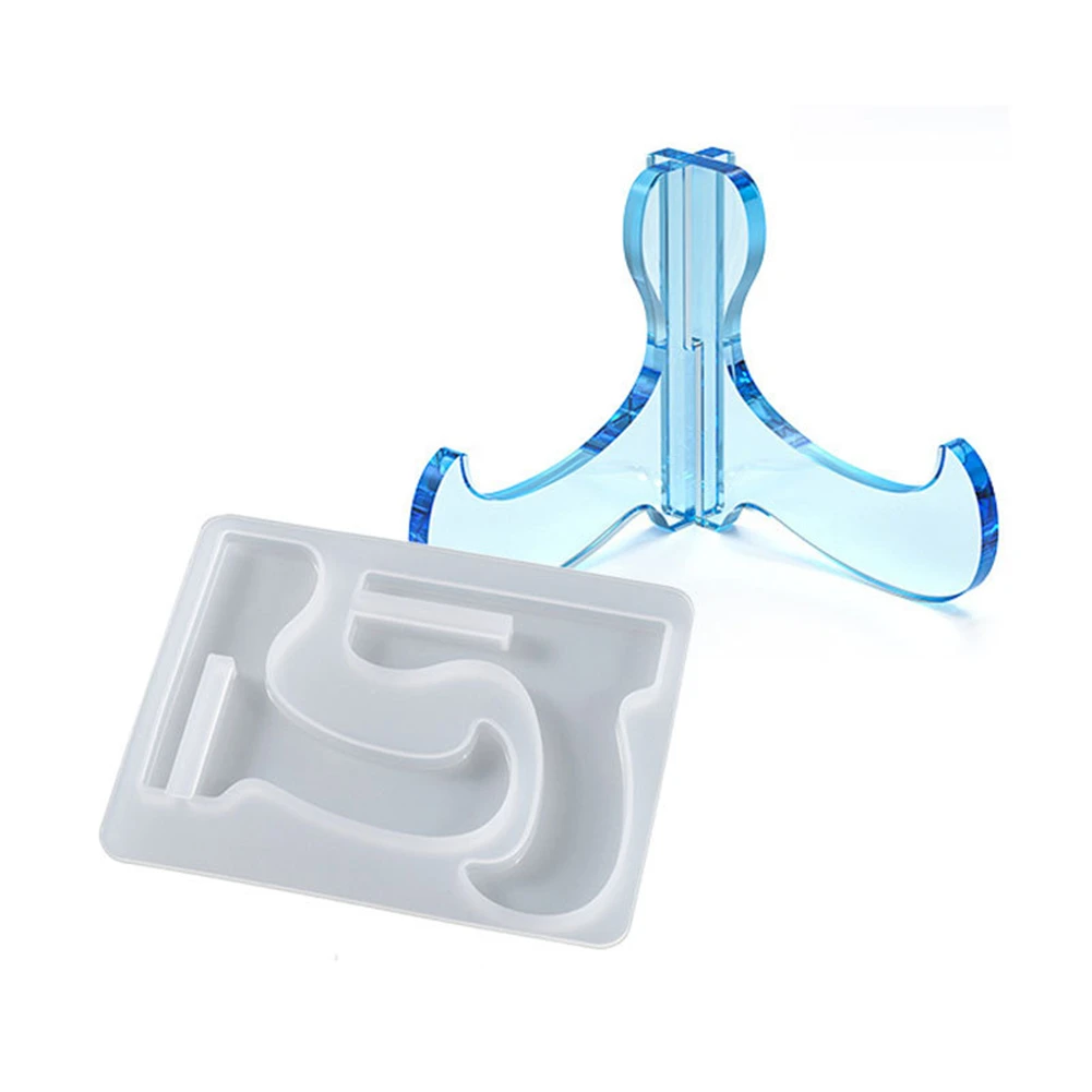 Cell Phone Bracket Holder Crystal Epoxy Resin Mold Mobile Phone Stand Silicone Mould DIY Crafts Casting Tools
Cell Phone Bracket Holder Crystal Epoxy Resin Mold Mobile Phone Stand Silicone Mould DIY Crafts Casting Tools