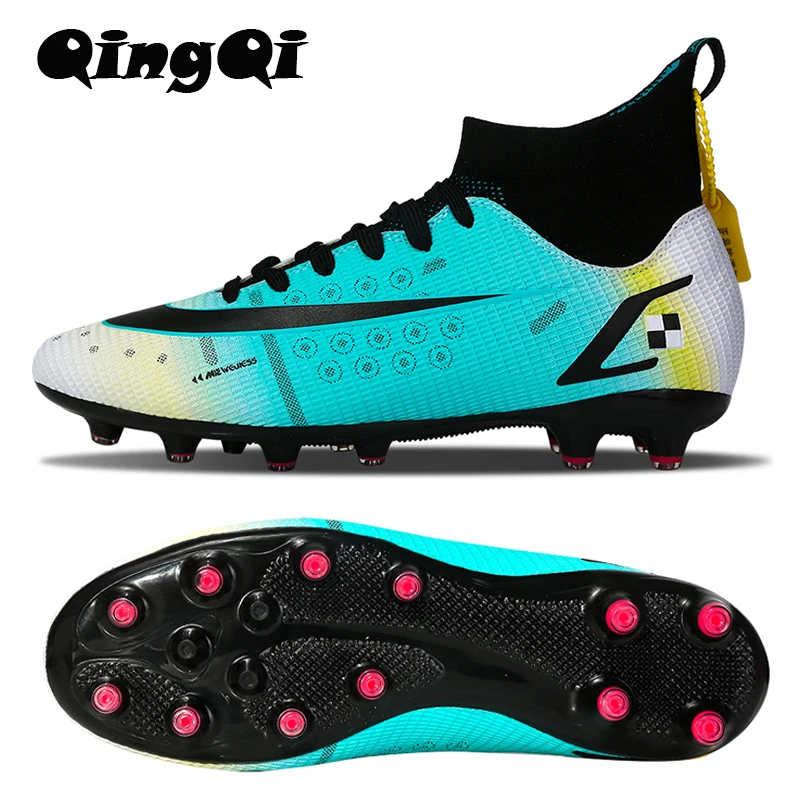 Ultralight Mens Football Shoes High Quality Non-Slip Soccer Cleats Soccer Shoes TF/FG Training Football Boots Chuteira Campo 108
Ultralight Mens Football Shoes High Quality Non-Slip Soccer Cleats Soccer Shoes TF/FG Training Football Boots Chuteira Campo 108