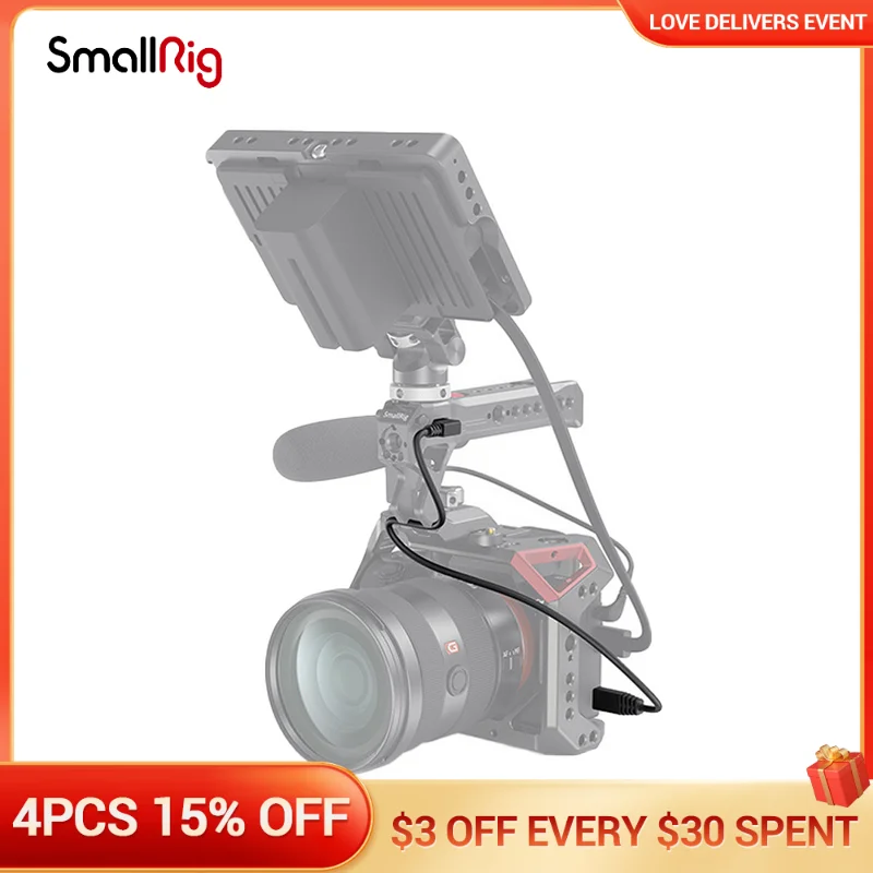 SmallRig For Sony Multi-Camera Control Cable (Multi to Type C) for SmallRig Control Handle Type-C Cable 2670/2880 -2971
SmallRig For Sony Multi-Camera Control Cable (Multi to Type C) for SmallRig Control Handle Type-C Cable 2670/2880 -2971