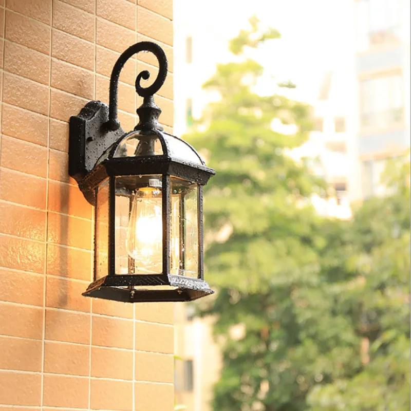 European Wall Lamp Outdoor Waterproof IP65 for Villa Door Street Garden Porch Patio Aluminum + Glass E27 Sconce Lighting
European Wall Lamp Outdoor Waterproof IP65 for Villa Door Street Garden Porch Patio Aluminum + Glass E27 Sconce Lighting
