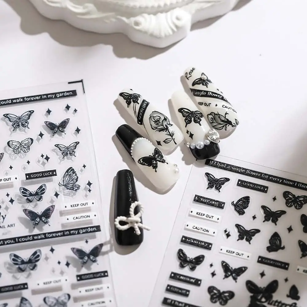 1Pc 3D Butterfly Nail Stickers DIY Nail Art Decorations Elegant Relief Self Adhesive Manicure Accessories
1Pc 3D Butterfly Nail Stickers DIY Nail Art Decorations Elegant Relief Self Adhesive Manicure Accessories