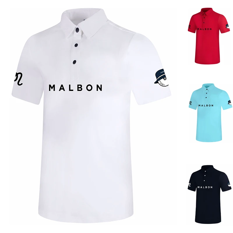 Golf Clothing Men's New Summer Short-sleeved Golf Stretch T-shirt Sports Top Breathable Quick-drying POLO Shirt
Golf Clothing Men's New Summer Short-sleeved Golf Stretch T-shirt Sports Top Breathable Quick-drying POLO Shirt