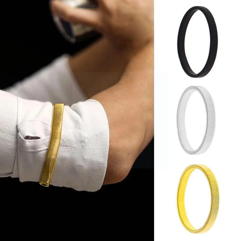 New Mens Loop Armband Spring Loop 1pair Men's Shirt Elastic Band Up Garter Hold Arm Metal Armband Holder Bartender Cuff Sle N1e4
New Mens Loop Armband Spring Loop 1pair Men's Shirt Elastic Band Up Garter Hold Arm Metal Armband Holder Bartender Cuff Sle N1e4