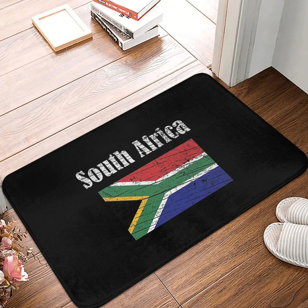 

National Flag Anti-Slip Doormat Living Room Mat South Africa RSA South African Hallway Carpet Entrance Door Rug Indoor Decor