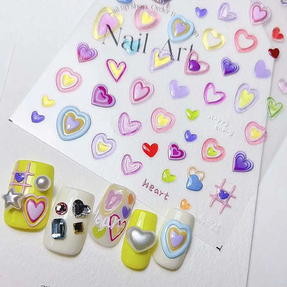 Cute Girl Pink Heart Jelly 5D Soft Embossed Self-adhesive Nail Stickers Fruit Rabbit Bear 3D Nail Art Stickers
Cute Girl Pink Heart Jelly 5D Soft Embossed Self-adhesive Nail Stickers Fruit Rabbit Bear 3D Nail Art Stickers