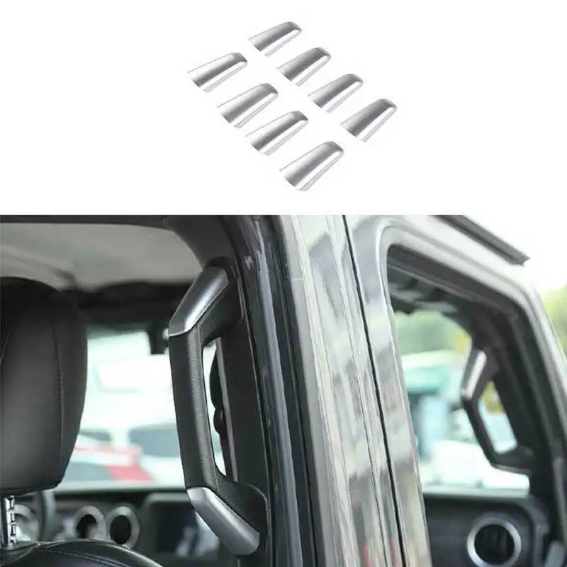 For Jeep Wrangler JL 2018-2021 Silver Inner Door AB Pillar Handle Cover Trim 8PC
For Jeep Wrangler JL 2018-2021 Silver Inner Door AB Pillar Handle Cover Trim 8PC