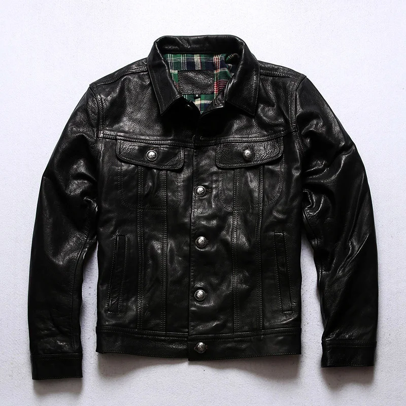 Fast Shipping,Men's Large Size Genuine Leather High Quality Sheepskin Motor Rider Jacket Casual Vintage Russia Coat
Fast Shipping,Men's Large Size Genuine Leather High Quality Sheepskin Motor Rider Jacket Casual Vintage Russia Coat
