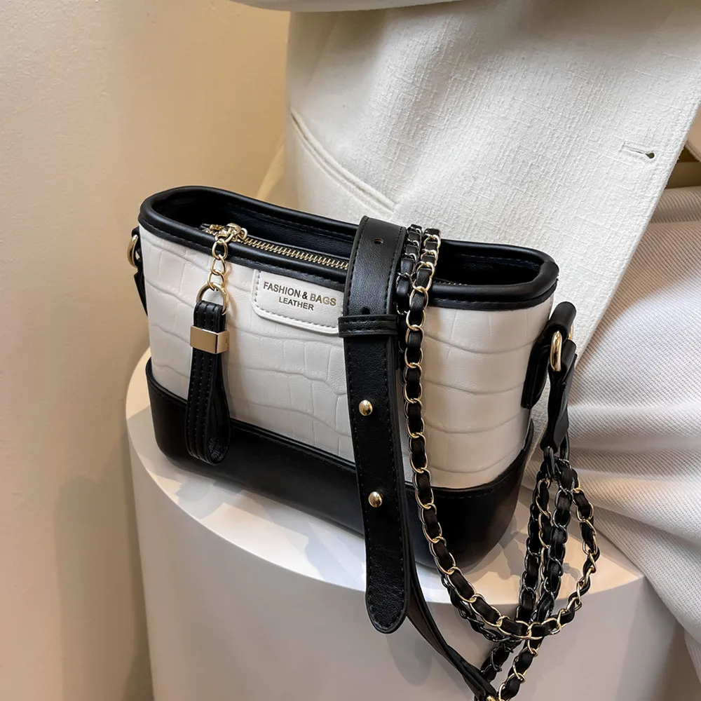 Burminsa Vintage Stone Pattern Bucket Chain Small Shoulder Crossbody Bags For Women Brand Designer Ladies Purses And Handbags
Burminsa Vintage Stone Pattern Bucket Chain Small Shoulder Crossbody Bags For Women Brand Designer Ladies Purses And Handbags