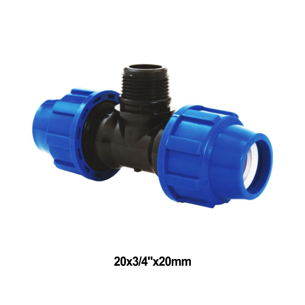 Water Pipe Fittings For Gardening PP Fitting Screw Joint PE Pipe Drinking Water Clamp Connector Tee Male Thread Garden Supplies
Water Pipe Fittings For Gardening PP Fitting Screw Joint PE Pipe Drinking Water Clamp Connector Tee Male Thread Garden Supplies