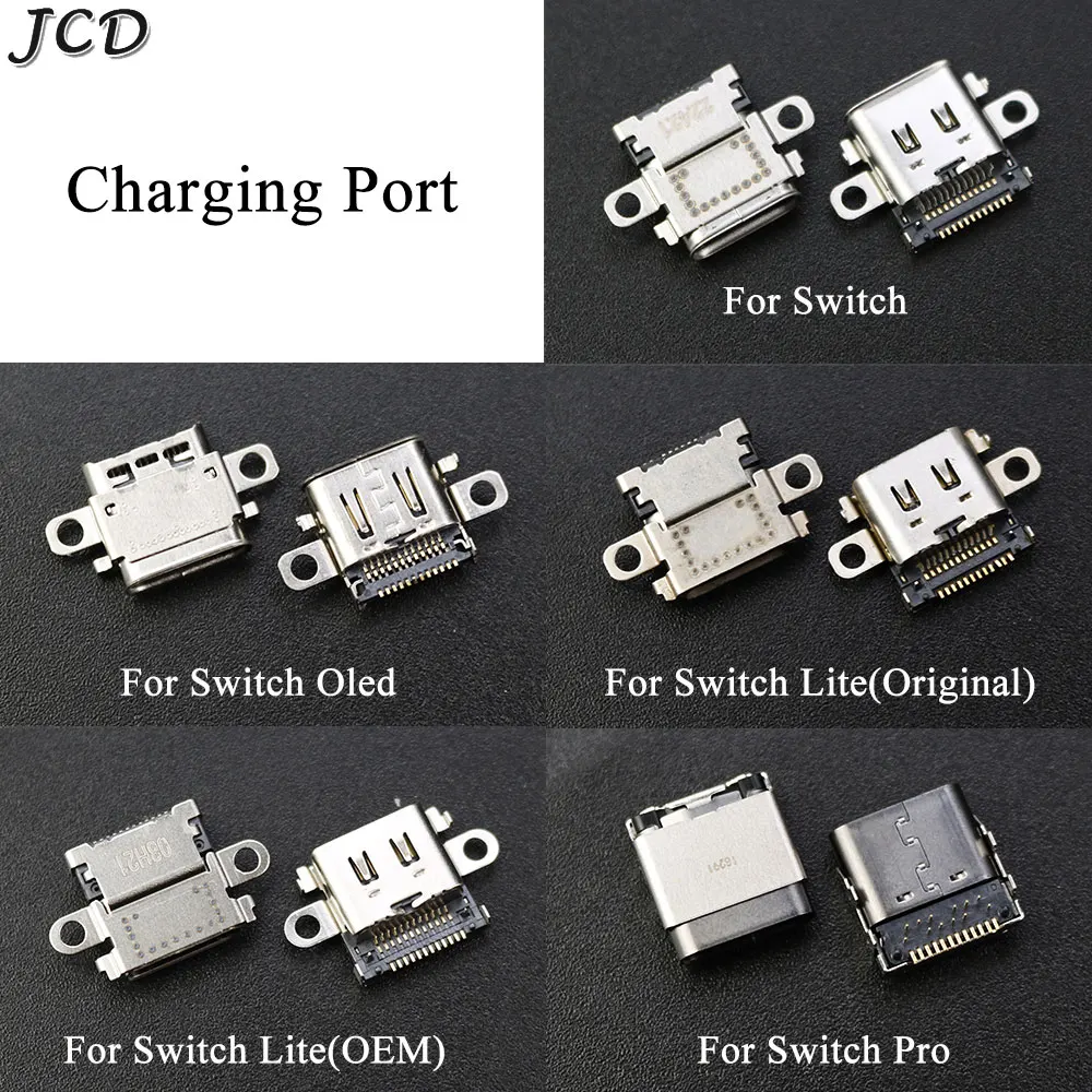 

JCD 1 шт. оригинальный зарядный порт для коммутатора NS Lite / Oled / Pro консоль Type-C USB Разъем гнездо зарядного устройства