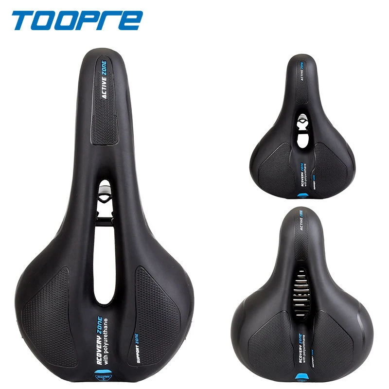Toopre Bicycle Saddle Seat Men Women Thicken MTB Road Cycle Saddle Hollow Breathable Comfortable Soft Cycling bike Seat
Toopre Bicycle Saddle Seat Men Women Thicken MTB Road Cycle Saddle Hollow Breathable Comfortable Soft Cycling bike Seat