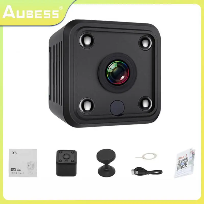 Portable Wifi Sensor X6 Dvr Micro Webcam Long Standby Small Cam High-definition Wireless Remote Surveillance Powerful Functions
Portable Wifi Sensor X6 Dvr Micro Webcam Long Standby Small Cam High-definition Wireless Remote Surveillance Powerful Functions