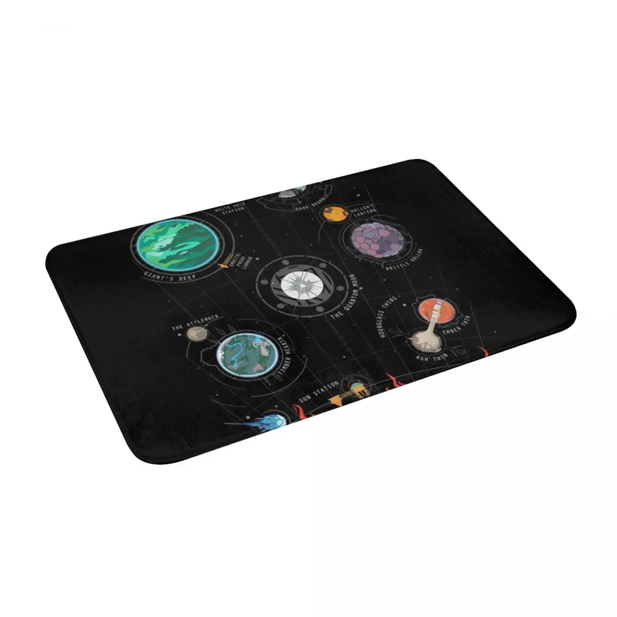 Outer Wilds System Bath Door Floor Mat Non-slip Rug Carpet Entrance Living Room Home Kitchen Absorbent Doormat Bedroom Porch
Outer Wilds System Bath Door Floor Mat Non-slip Rug Carpet Entrance Living Room Home Kitchen Absorbent Doormat Bedroom Porch