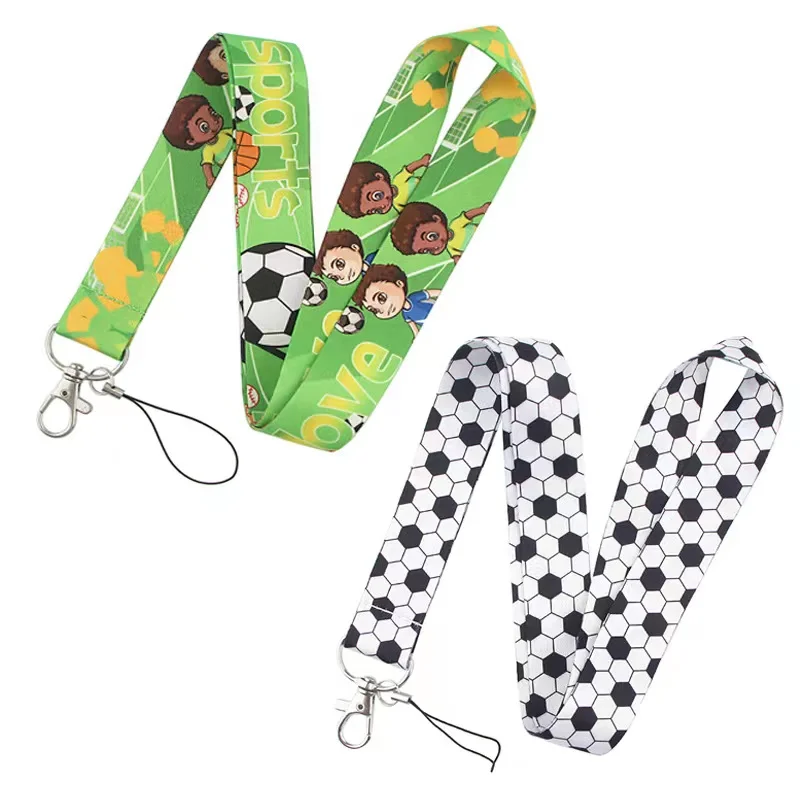 Wholesale!!! Football black and white polka dots Lanyard Neck Strap for Key ID Card Badge Holder DIY Hanging Rope Lanyards
Wholesale!!! Football black and white polka dots Lanyard Neck Strap for Key ID Card Badge Holder DIY Hanging Rope Lanyards