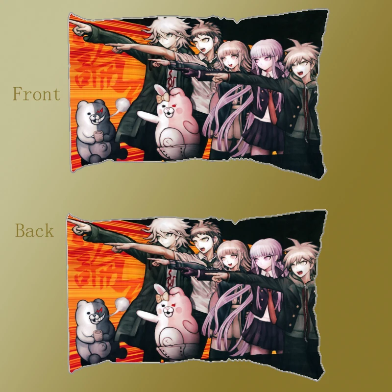 Anime Dakimakura Pillow Case Danganronpa Naegi Mokoto Kirigiri Kyouko Cover Home Decoration Accessories 60x40cm
Anime Dakimakura Pillow Case Danganronpa Naegi Mokoto Kirigiri Kyouko Cover Home Decoration Accessories 60x40cm