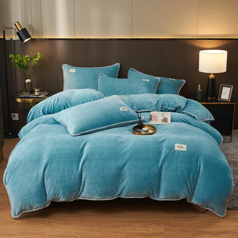 

Зимний фланелевый Синий пододеяльник, 1 шт., мягкое теплое Флисовое одеяло кораллового цвета, покрывала, сохраняющие тепло, кружевное покрывало для кровати, постельное белье 220x240
